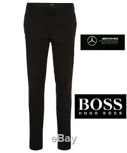 hugo boss stretch trousers
