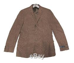 $1,595 Ralph Lauren Mens Italy Polo Harvard Slim Custom Fit Wool Silk Suit 42L