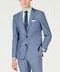 $1185 Hugo Boss Men'S 38r Blue Slim Fit Wool Sport Coat Suit Jacket Blazer