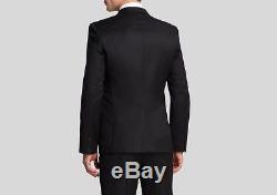 $1295 HUGO BOSS Men Extra Slim Fit Wool Jacket Black SPORT COAT BLAZER 38R EU 48