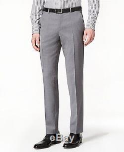 $1400 HUGO BOSS Slim Fit Wool Suit Gray C-Jeffery C-Simmons JACKET PANTS 44R