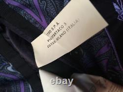 $1490 ETRO Milano I 52 42R (fit 41 max) Button Wool Suit Blue Black Window Pane