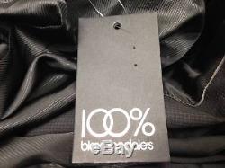 $1599 HUGO BOSS Mens Slim Fit Wool Suit Black Check 2 PIECE JACKET PANTS 42R