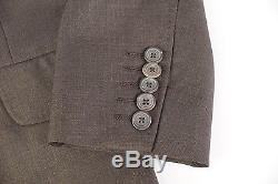 $1605 PAUL SMITH Abbey Road Brown Subtle Glen Plaid Wool Suit 34 S R Slim Fit