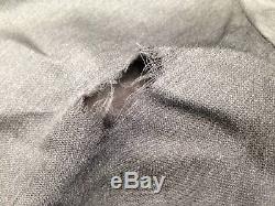 $1795 Hugo Boss Mens Slim Fit Wool Suit Gray Solid 2 Piece Jacket Pants 40r