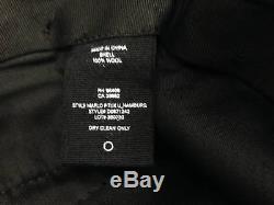 $1995 THEORY Mens Slim Fit Wool Tuxedo Suit Black Solid 2 PIECE JACKET PANTS 38R