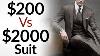 200 Vs 2000 Men S Suit 5 Differences Between Low U0026 High Quality Suits Cheap Vs Expensive