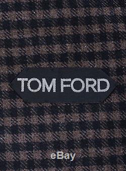 2016 New TOM FORD Slim-Fit Wool Cashmere Buckley Suit 38 R US/48 IT $4740 TF109