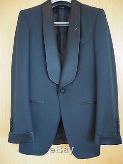 2017 NEW £3280 TOM FORD O'Connor Slim-Fit Black Tuxedo IT44 US34 Formal Suits