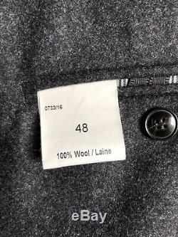 2018 Officine Generale grey flannel wool suit IT48, fits slim