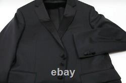 #293 Hugo Boss Halven/Gentry Slim Fit Black Tuxedo Size 42 R RETAIL $995