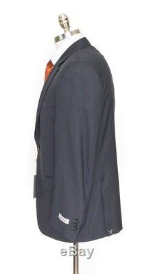 $2K NWT CANALI 1934 Anthracite Gray Slim Fit Extrafine Wool 2Btn Suit 52 42 R
