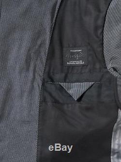 $415 BANANA REPUBLIC MONOGRAM Size 38R Suit Jacket Blazer Gray Slim Fit