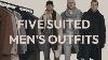 5 Men S Suits For Fall Dressed Up Outfit Inspiration