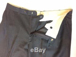 $5000 Brioni Slim Fit Super 180 Brown Herringbone Wool Mens Suit 42 S (EU 52 S)