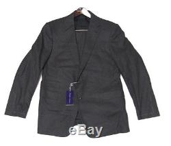 $6,995 Ralph Lauren Purple Label Mens Wool Cashmere Slim Custom Fit Suit 44L New