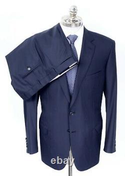 $6700 NWT BRIONI Colosseo Navy Blue Super 160's Wool Suit 50 R (EU 60) fits 48