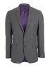 £680 Paul Smith London KENSINGTON Slim Fit LUXURY Suit Stripe Purple Lining