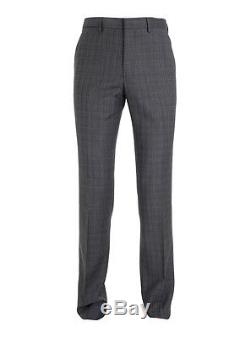 £680 Paul Smith London KENSINGTON Slim Fit LUXURY Suit Stripe Purple Lining
