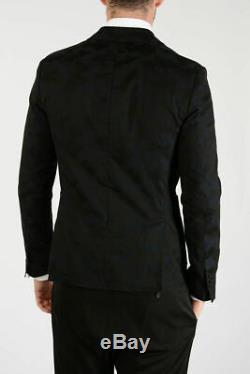 £780 Neil Barrett Slim Fit Blazer Suit Jacket, 38R 48R Medium 100% Authentic