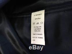 $848 CALVIN KLEIN Men Extreme Slim X Fit Wool Suit Blue 2 PIECE JACKET PANTS 40R
