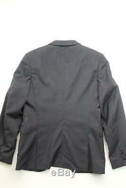 $850 Hugo Boss Aldon Extra Slim Fit Suit 40R / 32 x 32 Dark grey Wool
