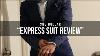 86 Express Mens Suit Unboxing And Review