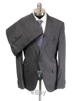 $895 NWT HUGO BOSS Novan/Ben2 Charcoal Super 120's Slim Fit 2Btn Suit 54 44 R