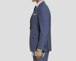 $979 Hugo Boss Men's 44R Blue Slim Fit Wool Suit Jacket Blazer Sport Coat