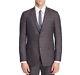 $995 THEORY Slim Fit Wool Sport Coat Charcoal Gray Plaid SUIT JACKET BLAZER 40 R