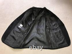 ARMANI Collezioni -Tailored Fit BLACK WOOL DINNER SUIT 46 Reg -W40 L32 TUXEDO