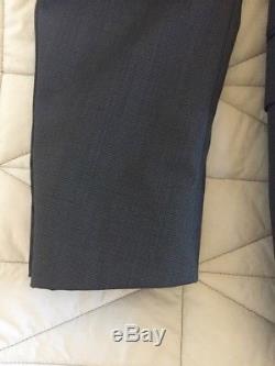 Amazing men's Z Zegna slim fit suit 36S dark gray $1200 new