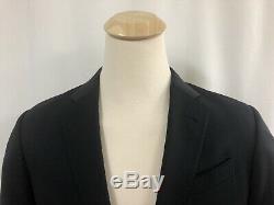 Armani Collezioni G Line Solid Navy Blue Slim Fit Suit Size 50EU/40US $1995.00