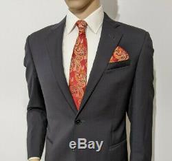 Armani Collezioni Mainline Mens Slim Fit Suit Black UK 40S IT 50 W34 L32 RP£2250