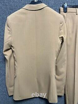 Asos Slim Fit Tan Suit 32R TD025 LL 08