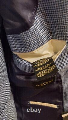 BARGAIN! Douglas Hayward Reeves Slim Fit Linen Blend 3 Piece Suit RRP £1200
