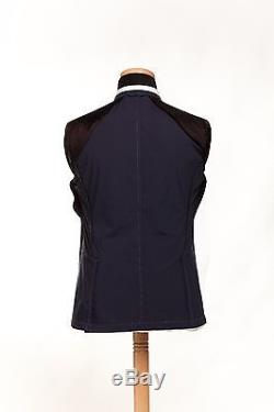 BELVEST Hand Made in Italy Ultralight Cotton Suit Dark Blue 40 US 50 EU Slim Fit