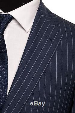 BELVEST Hand Made in Italy Wool Suit 2Btn Dark Blue 42 US 52 EU 9 R Slim Fit