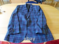 BN Paul Smith wool check slim fit suit. 46 chest. 34 waist. Wonderful quality