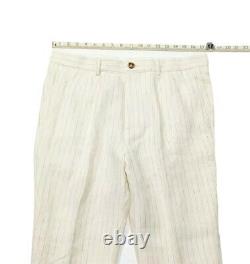 BNWT Brunello Cucinelli Mens All Linen Slim Fit Suit UK 40R W34 L34 RP£2350
