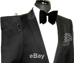 Bnwt Luxury Mens Ted Baker Endurance Made Tuxedo Dinner Slim Fit Suit 40s W34