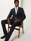 BNWT M&S Slim-Fit wool blend long length 3-piece suit 42L / 36L