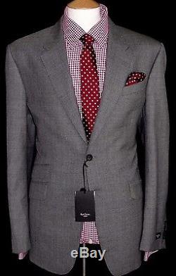 Bnwt Men's Paul Smith London Grey Slim Fit Suit 42r W36
