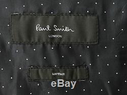 Bnwt Mens Paul Smith Solid Sharkskin Navy Slim Fit Suit 40r W34