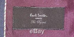 Bnwt Mens Paul Smith The Byard London Navy Blue Tailored Slim Fit Suit 38r W32