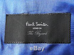 Bnwt Mens Paul Smith The Byard London Navy Bold Box Check Slim Fit Suit 46r W40