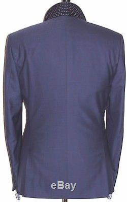 Bnwt Mens Paul Smith The Kensington London Solid Navy Blue Slim Fit Suit 40r W34