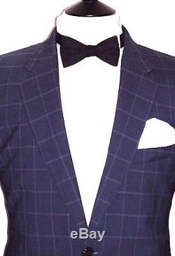 Bnwt Mens Paul Smith The London Navy Prince Of Wales Check Slim Fit Suit40r W34