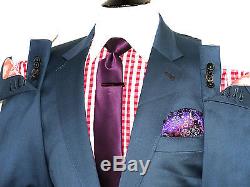 Bnwt Mens Paul Smith The Mainline London Bespoke-tailored Slim Fit Suit 36r W30