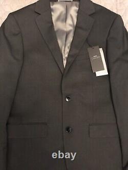 BNWT Moss Slim Fit Stretch Suit Jacket 38R Trousers 32R Charcoal RRP £179